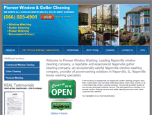 Tablet Screenshot of naperville.pioneerwashers.com